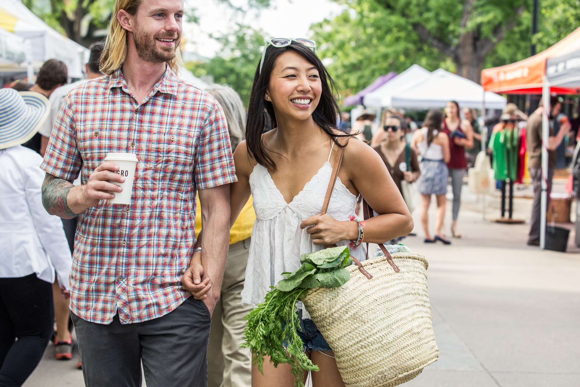 Boulder Farmers Market in Boulder, Colorado