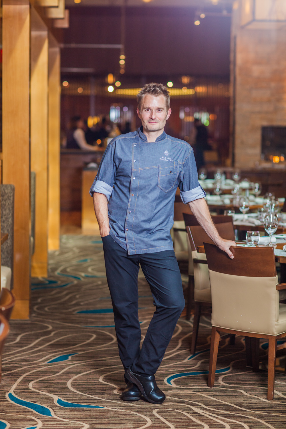 Four Seasons Chef, Ned Bell, at Yew.
